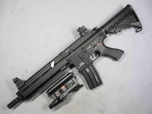 【SRC】SR416（GE-0516TM3） フルメタル電動ガン