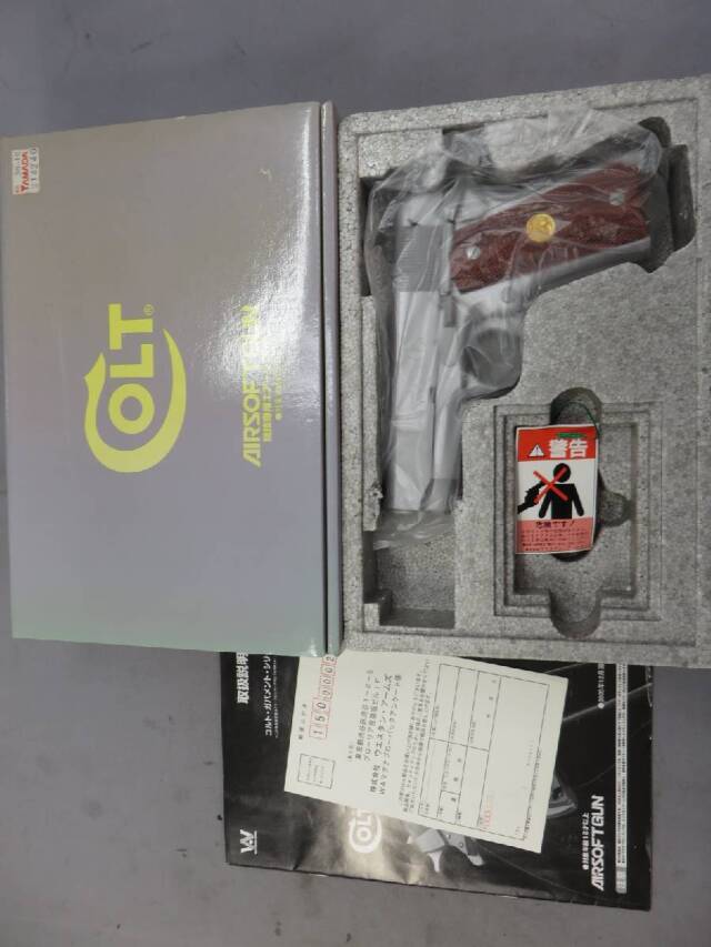 【絶版!レア】SCW WA ウエスタンアームズ「コルトオフィサーズ ACP」 お手軽モデファイ道:WAガスガン コルト オフィサーズACP