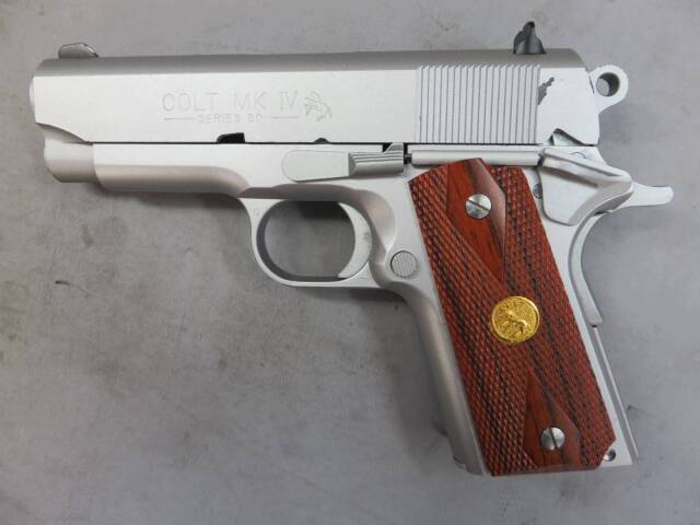 【ウエスタンアームズ】コルト オフィサーズ ACP シルバー