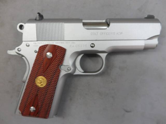 ウエスタンアームズ】コルト オフィサーズ ACP シルバー