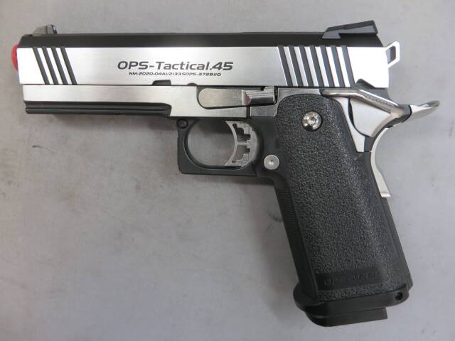 【東京マルイ】ハイキャパ カスタム デュアルステンレス