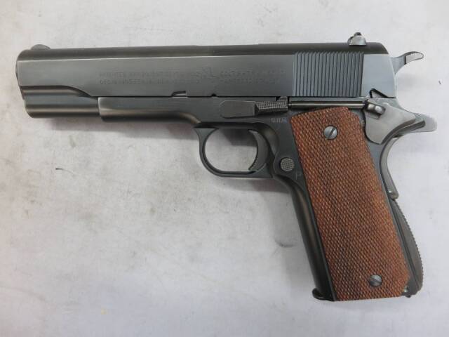 【ウエスタンアームズ】コルトM1911A1 ビッグガン・木製グリップ
