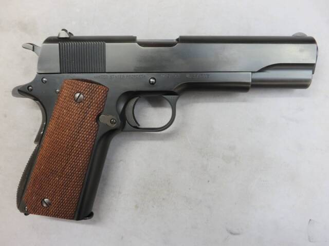 【ウエスタンアームズ】コルトM1911A1 ビッグガン・木製グリップ