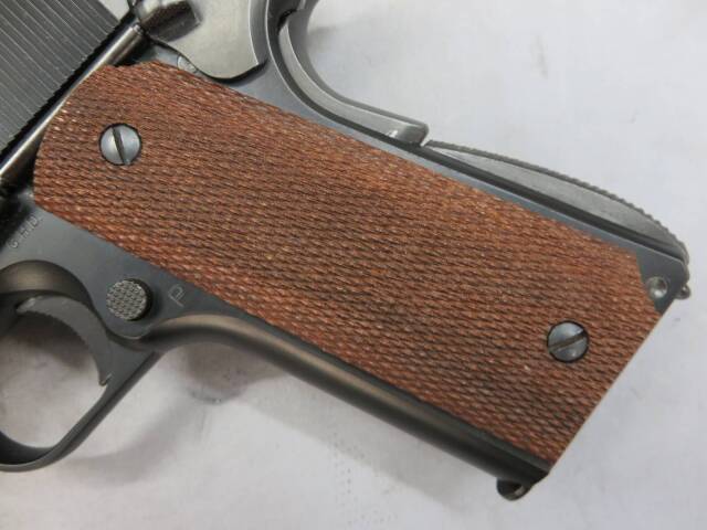 【ウエスタンアームズ】コルトM1911A1 ビッグガン・木製グリップ