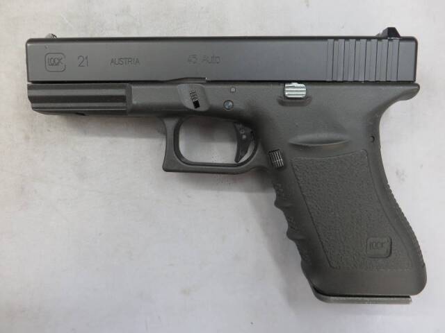 【マルシン】グロック21 デュアルマキシ 8ｍｍBB ブローバック メタルスライド カスタム・Glock21 G21