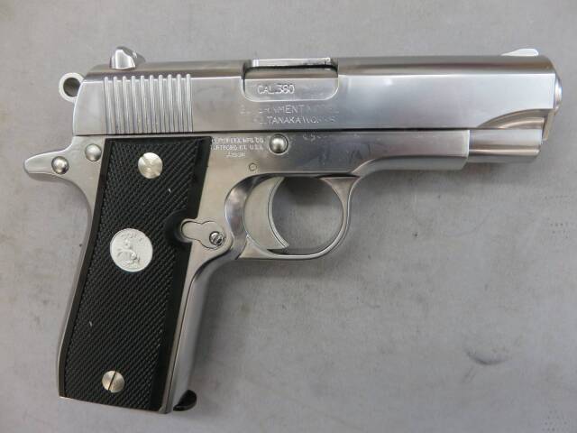 【タナカ】コルト ガバメント.380AUTO ステンレス