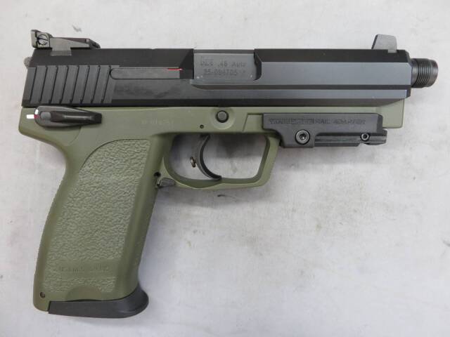 KSC】H&K USP.45 タクティカル グリーンフレイム SYSYEM7 300挺限定