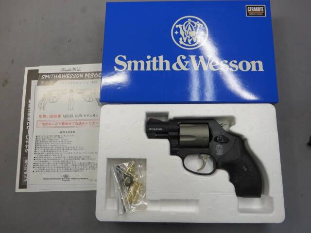 タナカ M360 PD モデルガン タナカ】 S&W M360 PD スカンジウム.357マグナム 1-7/8インチ HW+
