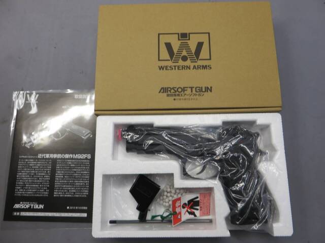 【ウエスタンアームズ】ベレッタM92FS ダイハード ガンブラック Ver