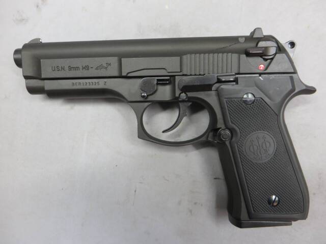 【マルシン】U.S.N 9mm M9 ドルフィン ブラック HW X-PFC モデルガン