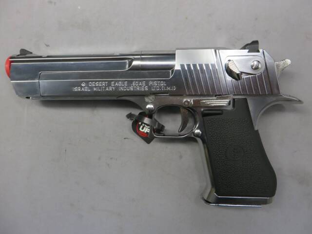 【東京マルイ】デザートイーグル50AE クロームステンレス