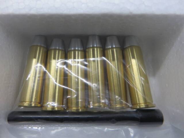 【タナカ】S&W M65.357magnum 3in ステンレス Ver.3・+Weight ウォールナットチェッカー木製グリップ  モデルガン