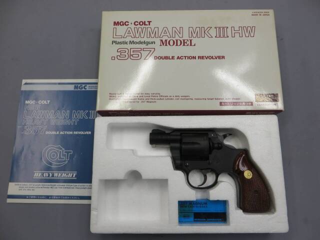 【MGC】コルト LAWMAN MK3 HW クラシック モデルガン
