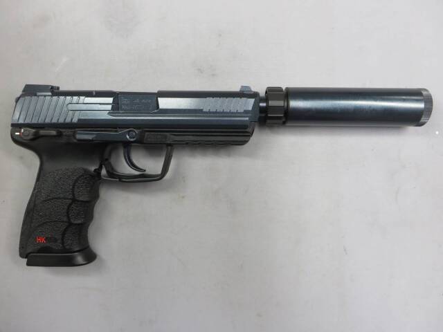 【東京マルイ】HK45 タクティカル メタルブルー・キャロムショットカスタム