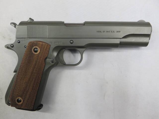 【BATON Airsoft】M1911A1 CO2 GBB　リミテッド　セラコート　リアルウッド