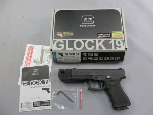 【UMAREX】グロック19 Gen.4 Wilson Combat Paul Howe仕様 セラコート ARMOR BLACK塗装