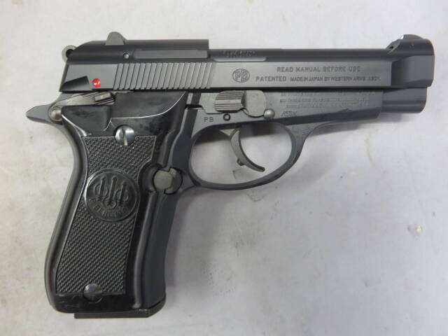 【ウエスタンアームズ】ベレッタM84FS ブラック