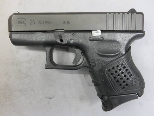【KSC】グロック26 スライド HW・パックマイヤー グローブ Glock26・G26