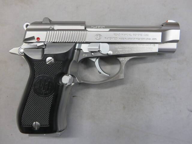 【ウエスタンアームズ】ベレッタM84FS シルバー