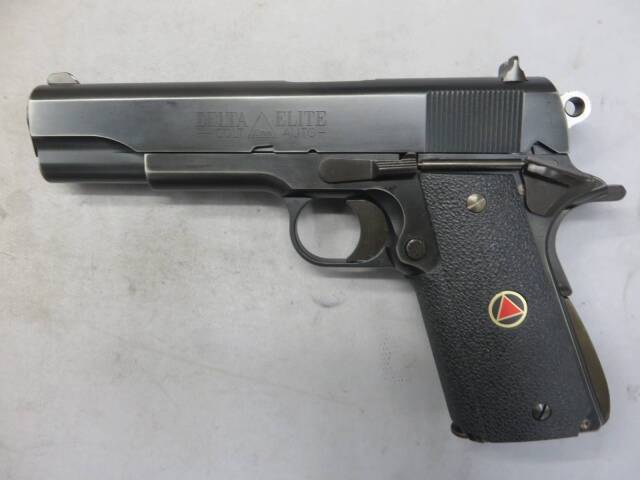 【ウエスタンアームズ】コルト デルタエリート Ver.2014 (リアルスチールフィニッシュ)