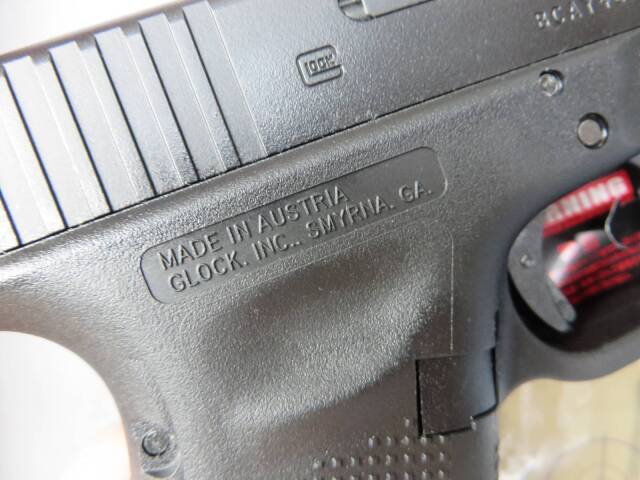 【東京マルイ】グロック19 Gen.4・Guarder リアル刻印フレーム組込・G19 Glock19