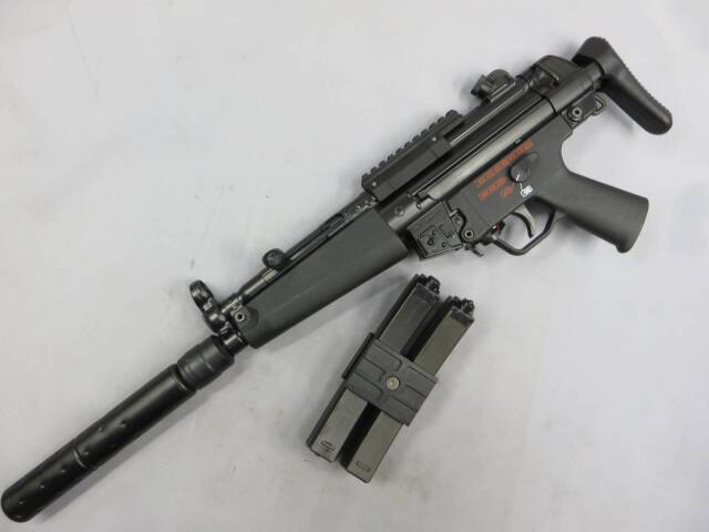 【東京マルイ】MP5A5・マウント・サイレンサー・スペアマガジン・クリップ 次世代電動ガン　