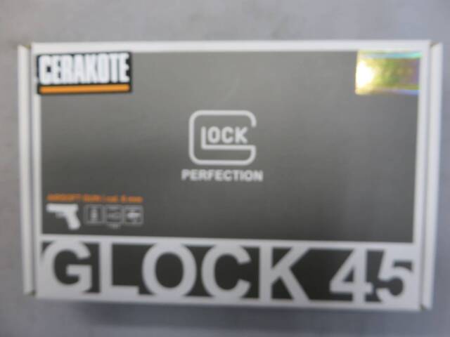 【GHK・UMAREX】グロック45 Gen.5 MOS・セラコート メタルスライド・G45 Glock45