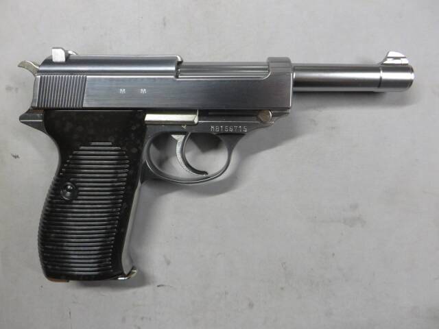 【マルゼン】ワルサーP38 シルバー