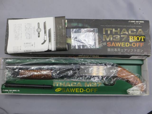 【KTW】イサカM37 ライアット　ソードオフ　メタル&ウッド