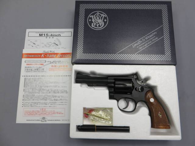 【タナカ】S&W M15 コンバットマスターピース 4in HW Ver.3