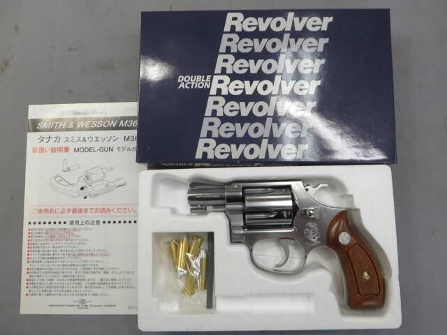 【タナカ】S&W M60 2in ステンレス Ver.2 モデルガン