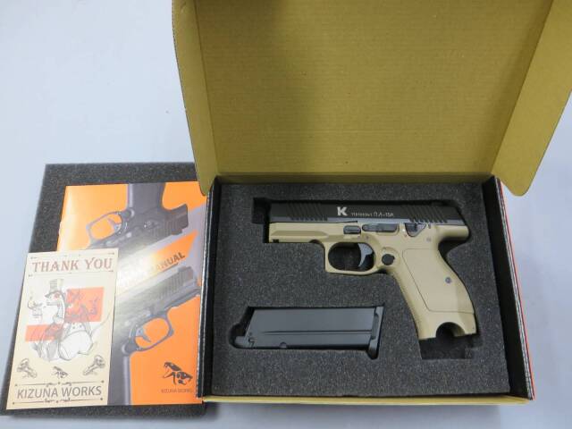 KIZUNA WORKS】カラシニコフ PL-15K TAN