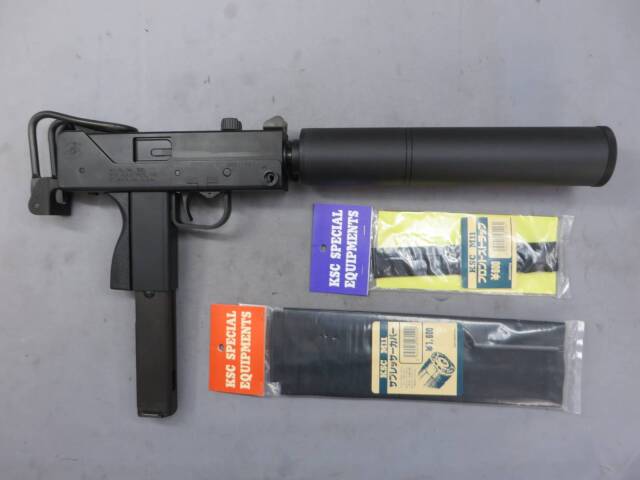 KSC】 M11A1・サプレッサー・サプレッサーカバー・ストラップ