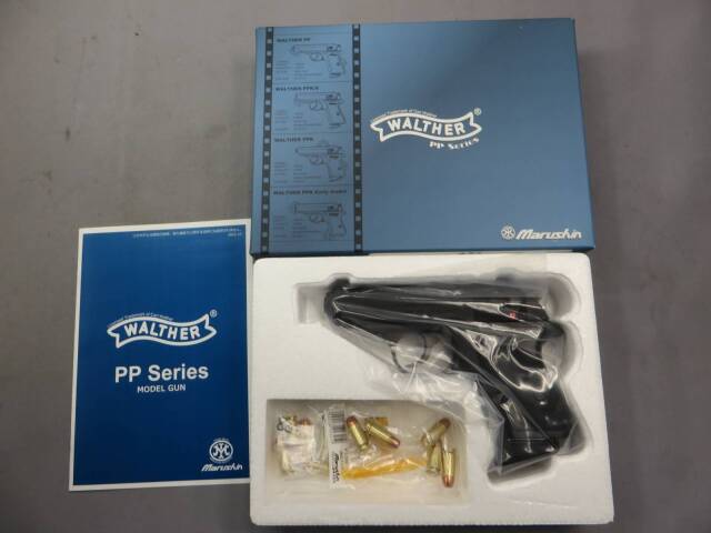 マルシン　ワルサーPPK/S HWモデルガン マルシン】ワルサーPPK HW モデルガン
