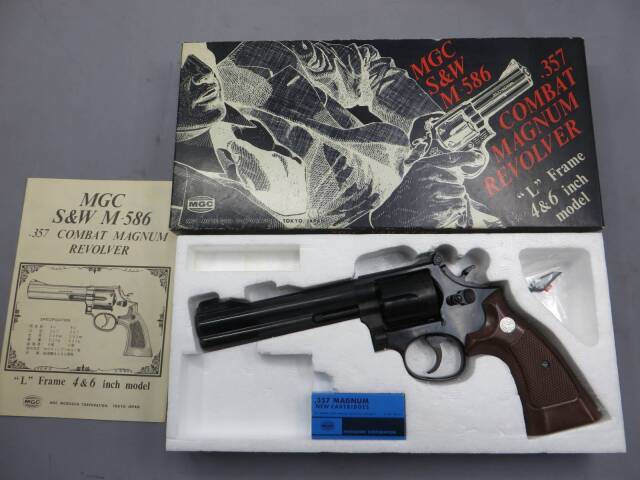 【MGC】S&W M586 6in モデルガン
