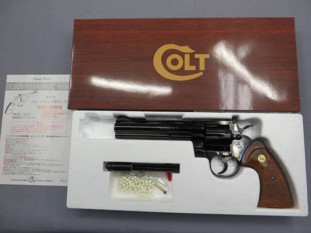 【タナカ】コルトパイソン.357mag 6in R-Model スチールフィニッシュ