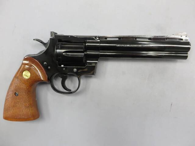 【タナカ】コルトパイソン.357mag 6in R-Model スチールフィニッシュ