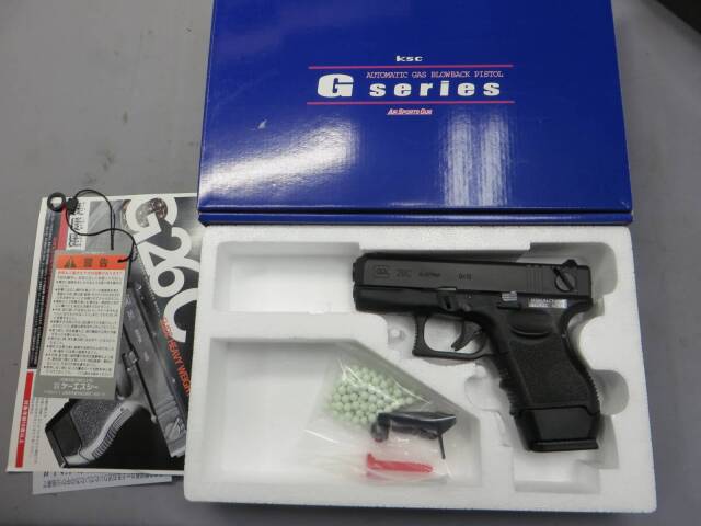 KSC　数量限定　G26C　ベビーパラベラム　スライドHW　未使用品　グロック 楽天市場】KSC 本体 (blk)：G26C ベビーパラベラム（スライド HW