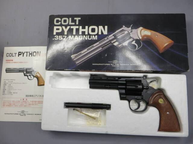 【タナカ】コルトパイソン.357mag 4in