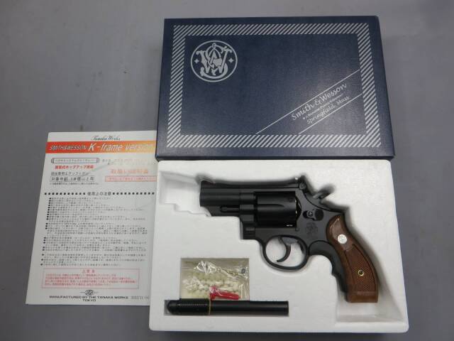 【タナカ】S&W M19 コンバットマグナム 2.5in HW Ver.3・グリップアダプター