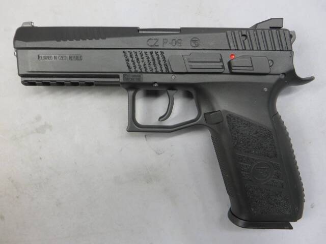 KJワークス】CZ P-09 Duty ブラック・メタルスライド