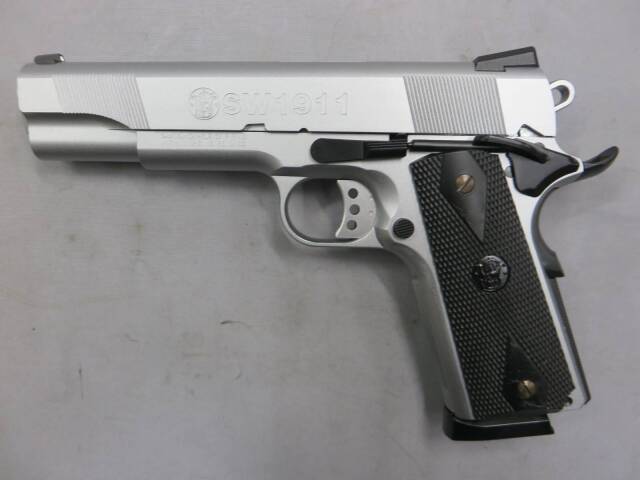 【ウエスタンアームズ】S&W SW1911 シルバー