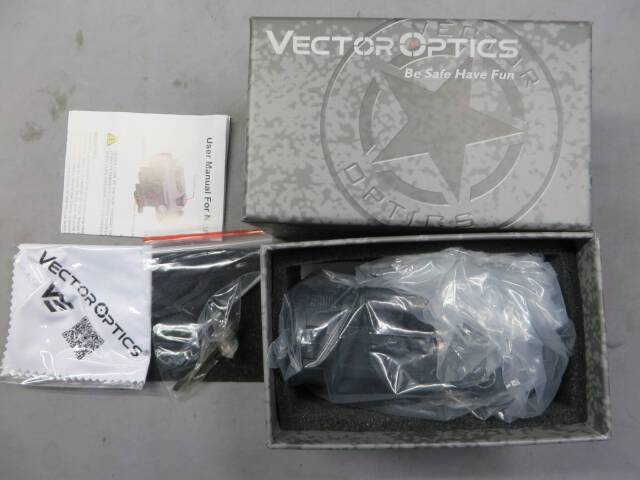 【VectorOptics】NAUTILUS 1×30 ダブルレティクル SCRD-D26
