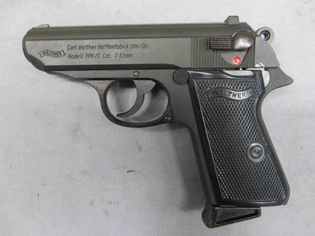 【マルシン】ワルサーPPK/S ブラック HWモデルガン