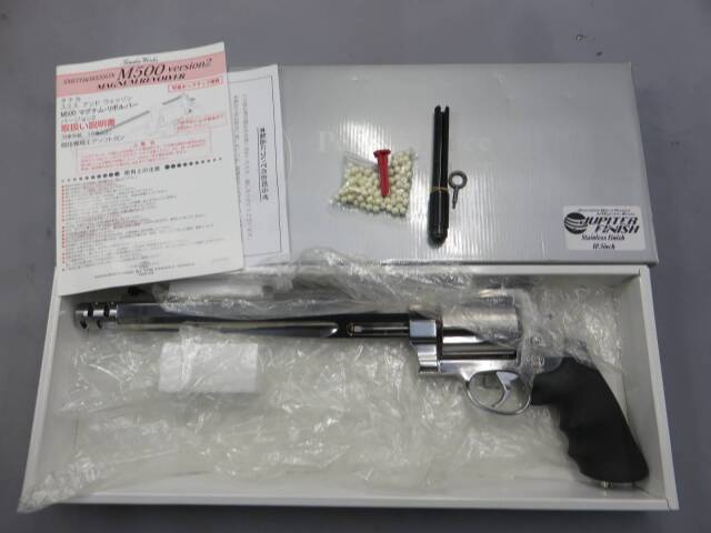 【タナカ】S&W M500 PC 10.5in ステンレス ジュピターフィニッシュ Ver.2