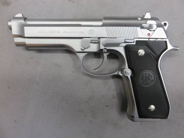 【KSC】M92 INOX・ベレッタ刻印グリップ