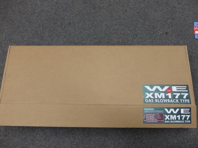 【WE】XM177 GBB 刻印有・オープンチャンバー