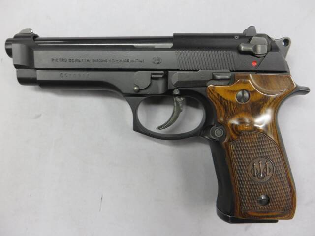 【新日本模型】ベレッタ M92FS　スーパーブラック HW　モデルガン