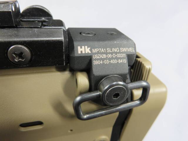 【東京マルイ】 MP7A1 TAN GBB・スリングスイベルエンド