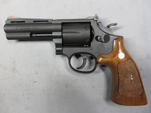 【タナカ】SMOLT リボルバー 4in HW Ver.3 SquareButt モデルガン